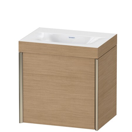 Xviu C-Bonded Wall-Mounted Vanity European Oak